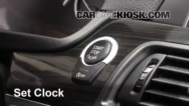 2014 BMW 535d xDrive 3.0L 6 Cyl. Turbo Diesel Horloge Régler l'horloge